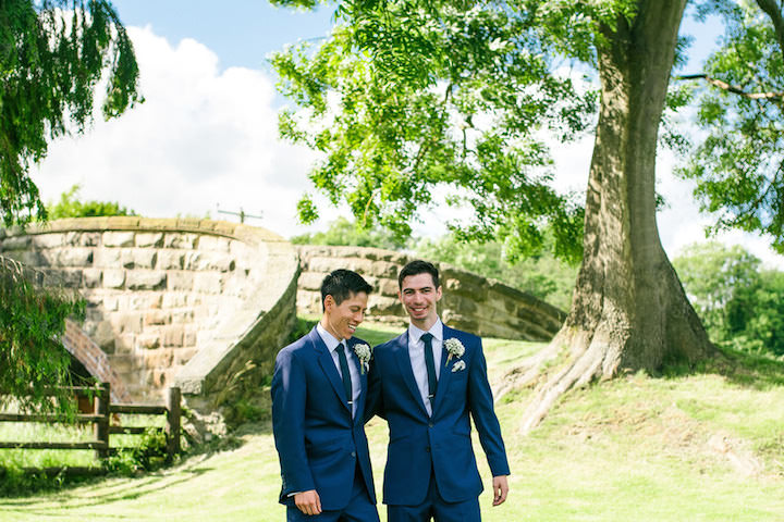 Same Sex, British Meets Canada Elegant North Wales Wedding by Che Birch-Hayes Photography