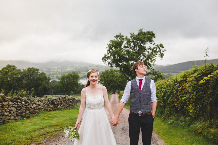 Fun Filled Rainy Tipi Wedding in The Lake District by Livvy Hukins