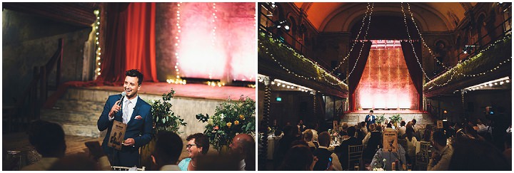 Music Loving East End Wedding by Leanne Jade Photography at the Hackney Empire and Wiltons Music Hall, with a vintage wedding dress.