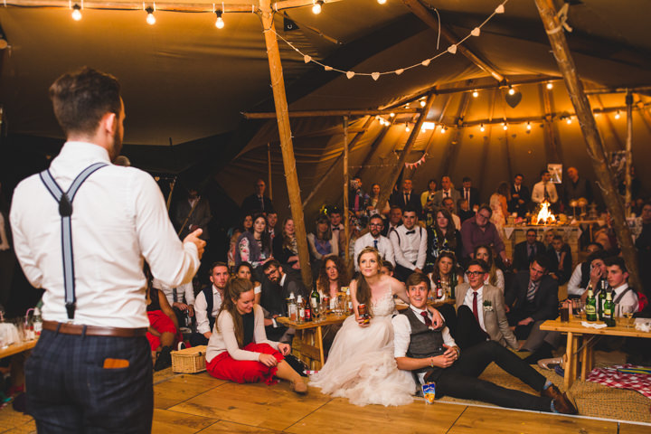 Fun Filled Rainy Tipi Wedding in The Lake District by Livvy Hukins