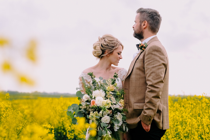 Flower Filled East Yorkshire Wedding with Accents of Copper by Cluskey Smith Photography