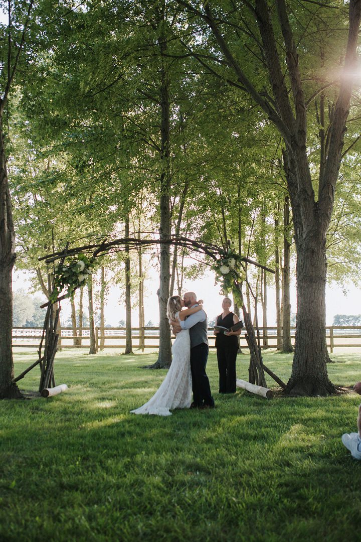 Rustic Handmade Backyard Wedding by Coley & Co Photography