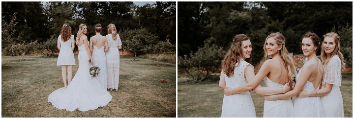 Gold and Cream Handmade Outdoor Wedding in Berkshire by Oxi Photography