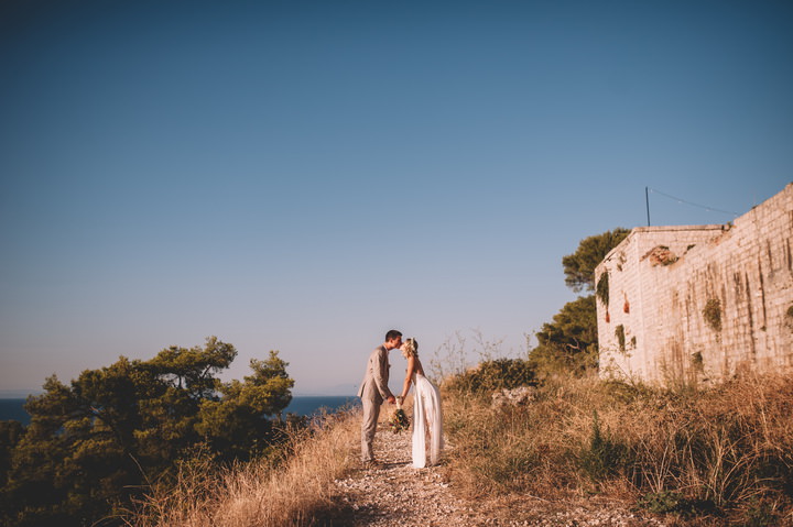 Beautiful Bohemian Outdoor Wedding in Croatia by One Day Studio