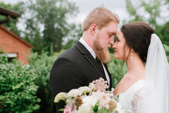 Rainy Outdoor Woodland Themed Wedding by Beth Joy Photos