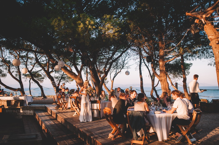 Beautiful Bohemian Outdoor Wedding in Croatia by One Day Studio