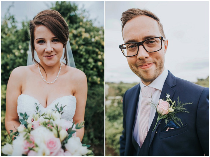 Vintage Inspired Pink and Navy Barn Wedding in Oxfordshire by This and That Photography