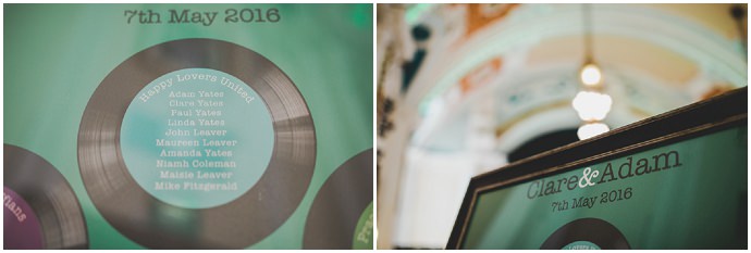 'Informal Vintage' Emerald Green Music Themed Wedding by Rachel Joyce Photography