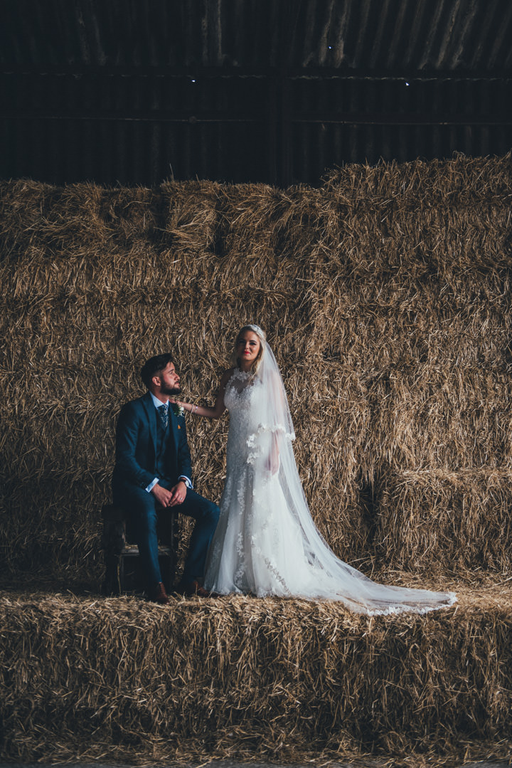 Pretty Pastel Country Barn Wedding in Cheshire by Nicola Thompson