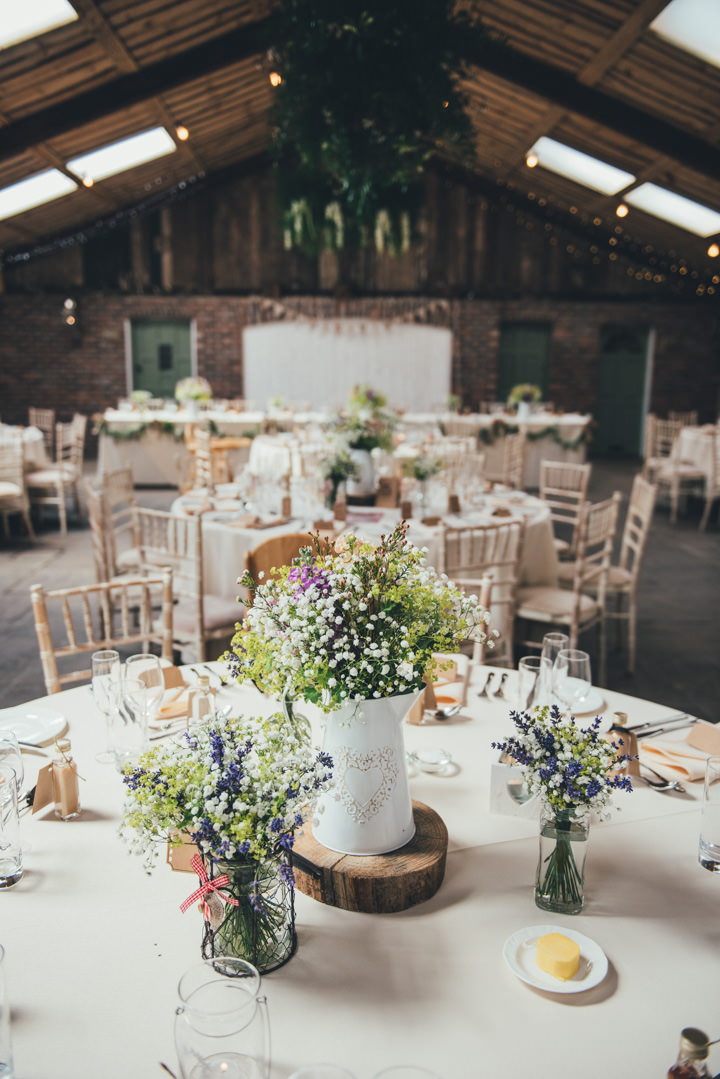 Pretty Pastel Country Barn Wedding in Cheshire by Nicola Thompson