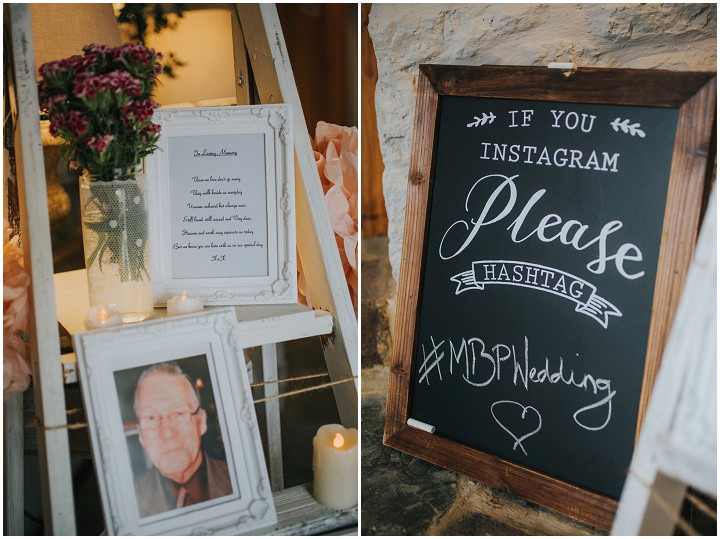 Vintage Inspired Pink and Navy Barn Wedding in Oxfordshire by This and That Photography