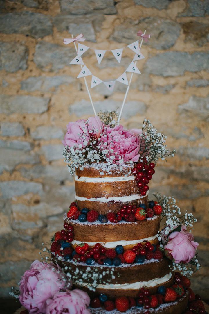 Vintage Inspired Pink and Navy Barn Wedding in Oxfordshire by This and That Photography