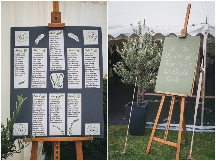 Italian Olive Grove Themed Wedding in Somerset by Helen Lisk Photography
