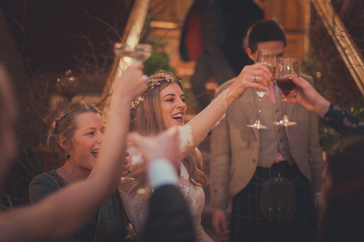 Ethereal Scottish Wedding in a Castle by James Green