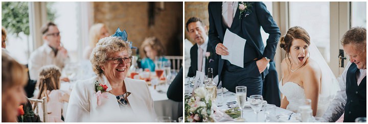 Vintage Inspired Pink and Navy Barn Wedding in Oxfordshire by This and That Photography