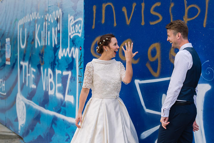 Relaxed, Joyful, Colourful and Fun Hackney Wedding by Jonny Barratt