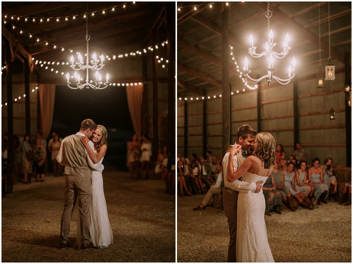 Outdoor Midwest Farm Wedding by Meredith Washburn Photography