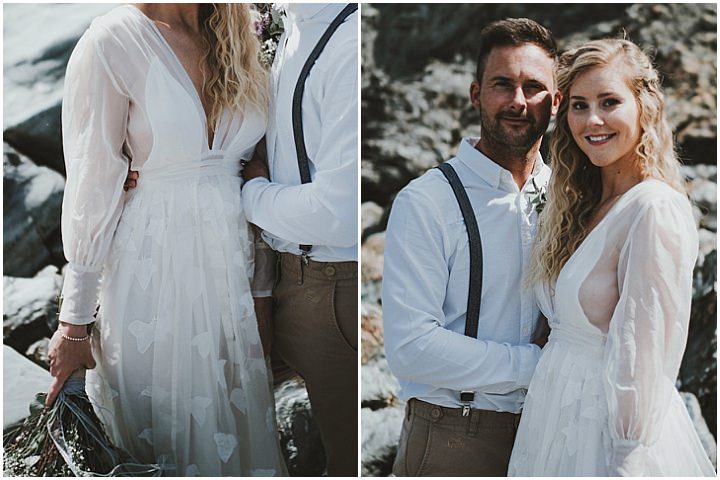 Nordic Bohemian Beach Wedding Inspiration 