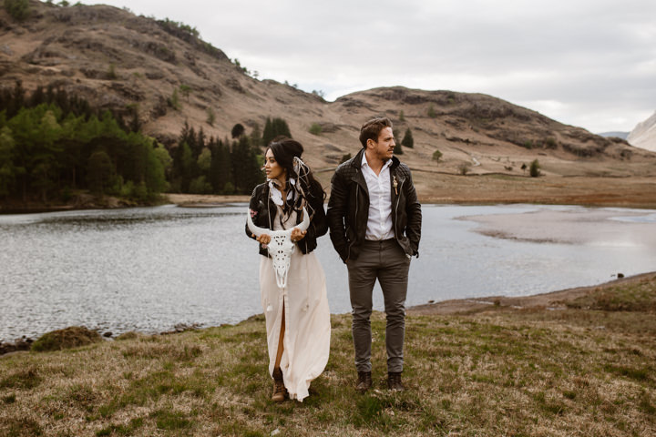 Whimsical Woodland Lake District Elopement Inspiration from Agnes Black