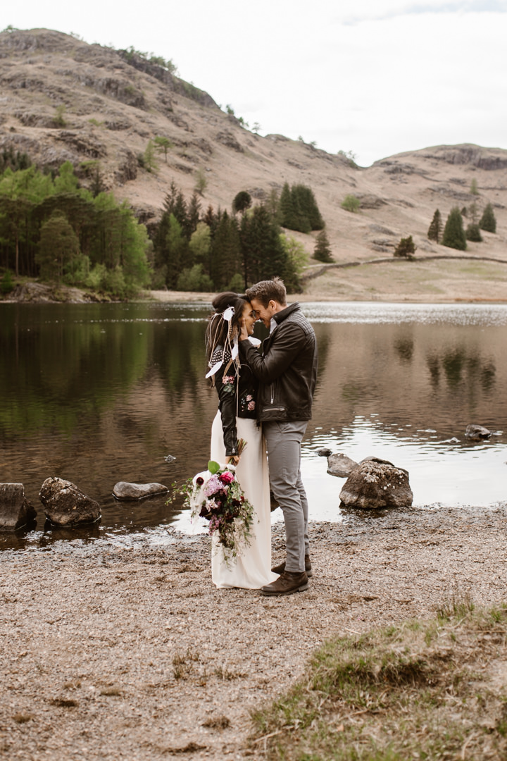 Whimsical Woodland Lake District Elopement Inspiration from Agnes Black