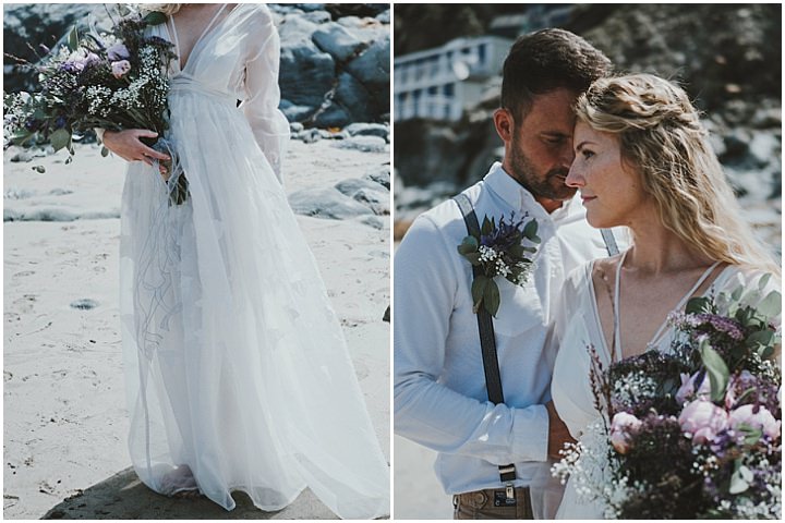 Nordic Bohemian Beach Wedding Inspiration 