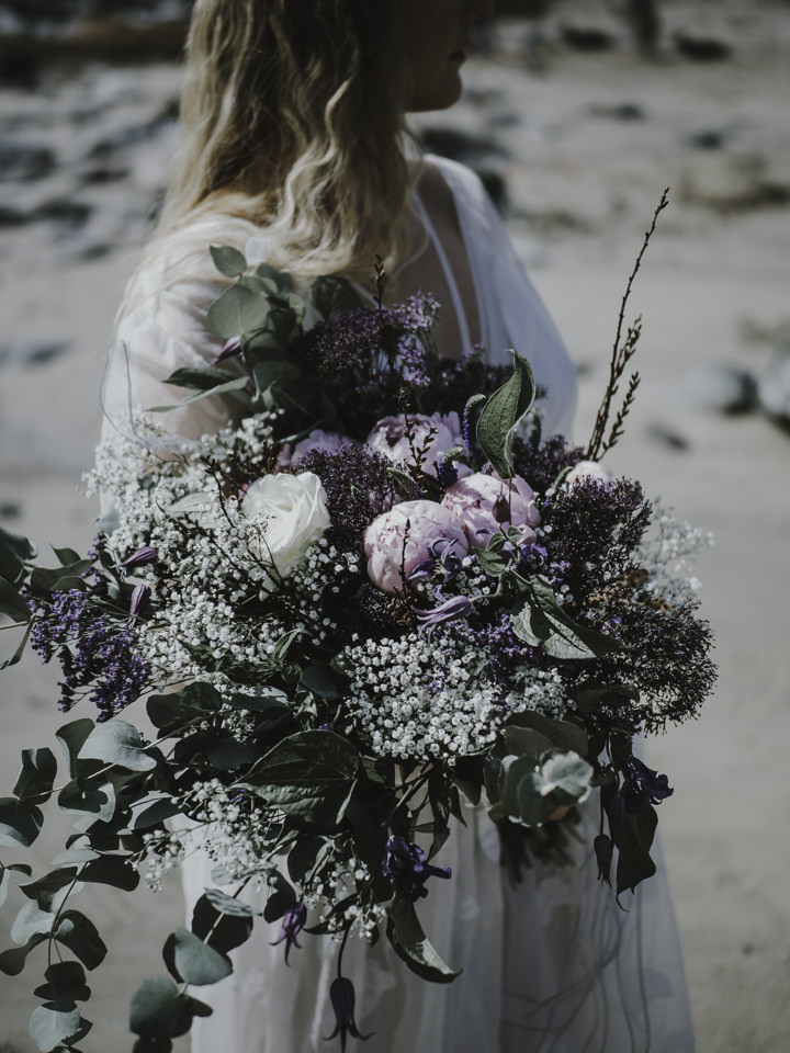 Nordic Bohemian Beach Wedding Inspiration 