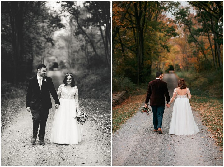 Rose Gold New York Barn Wedding by Rick Messina Photography