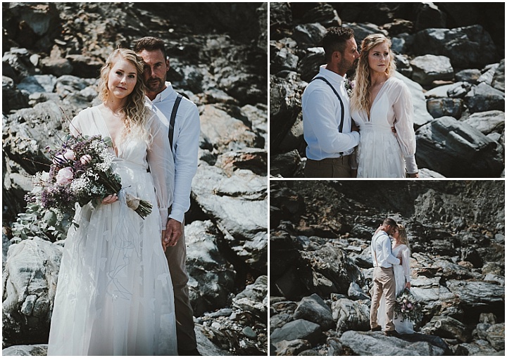 Nordic Bohemian Beach Wedding Inspiration 