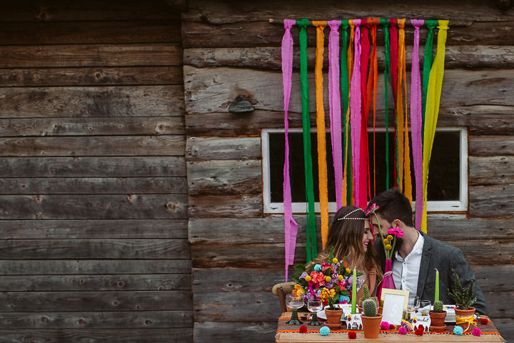 Ania and Michał’s Outdoor Photo Session with Alpacas by Motkowicz Photography