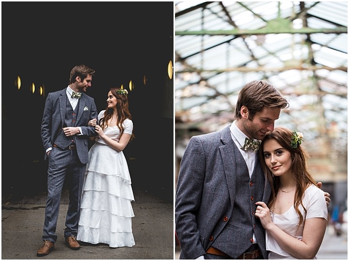 Botanical Meets Industrial Handmade Warehouse Wedding Inspiration from London Local Weddings