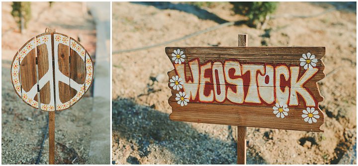 'Harley’s and Hippies' Woodstock Inspired California Wedding Extravaganza by Ryan Horban
