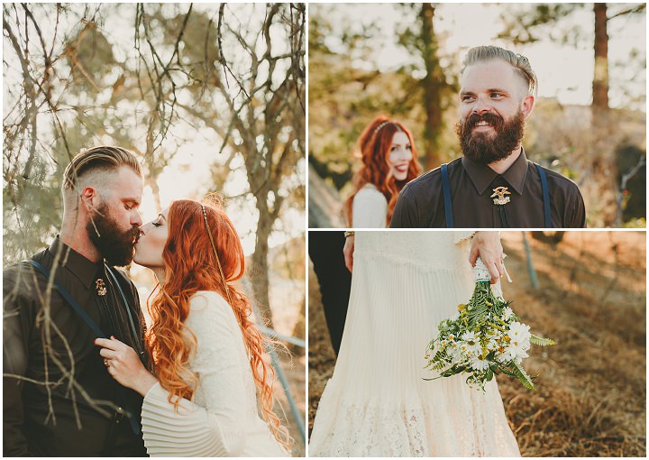 'Harley’s and Hippies' Woodstock Inspired California Wedding Extravaganza by Ryan Horban