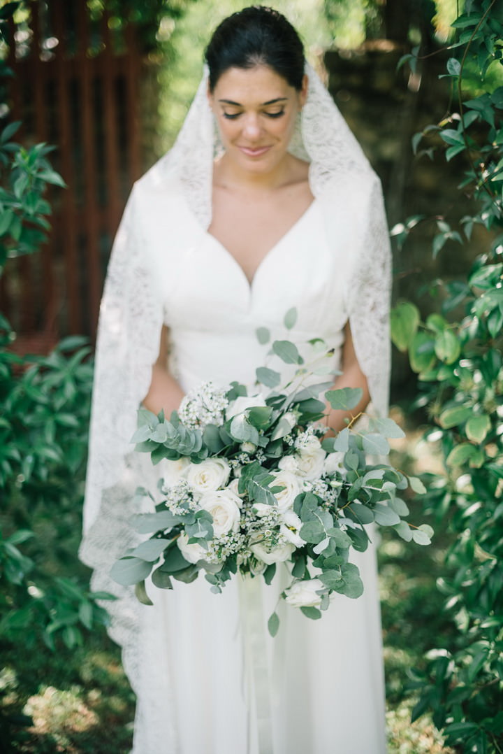 Green and White Italian Countryside Wedding by Studio Fotographico