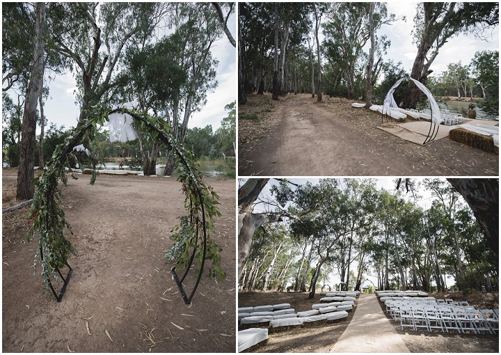 Outdoor DIY Wedding by the Murry River in Australia by Tahnee Jade Photography