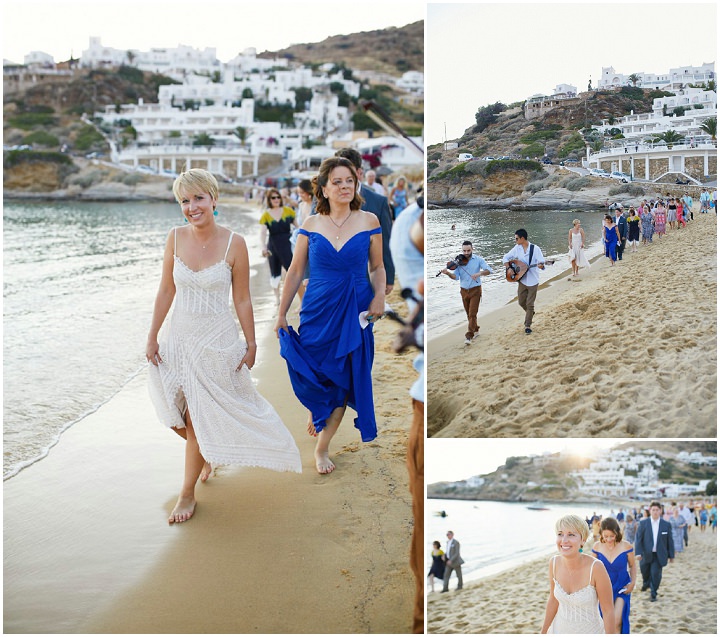 Beautiful Beach Wedding in Greece by Sotiris Tsakanikas