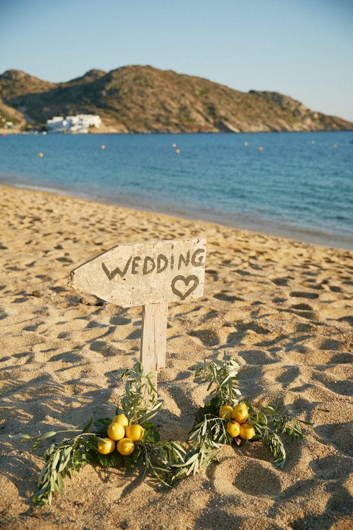 Beautiful Beach Wedding in Greece by Sotiris Tsakanikas