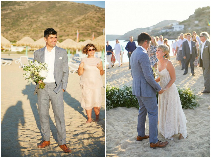 Beautiful Beach Wedding in Greece by Sotiris Tsakanikas