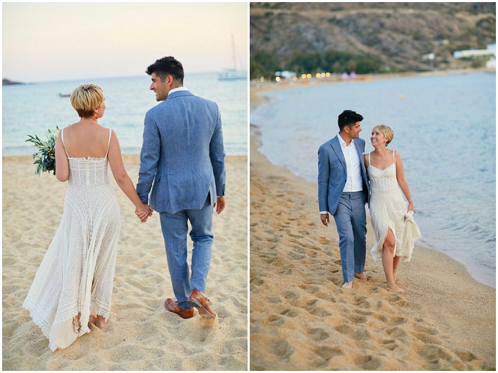 Beautiful Beach Wedding in Greece by Sotiris Tsakanikas