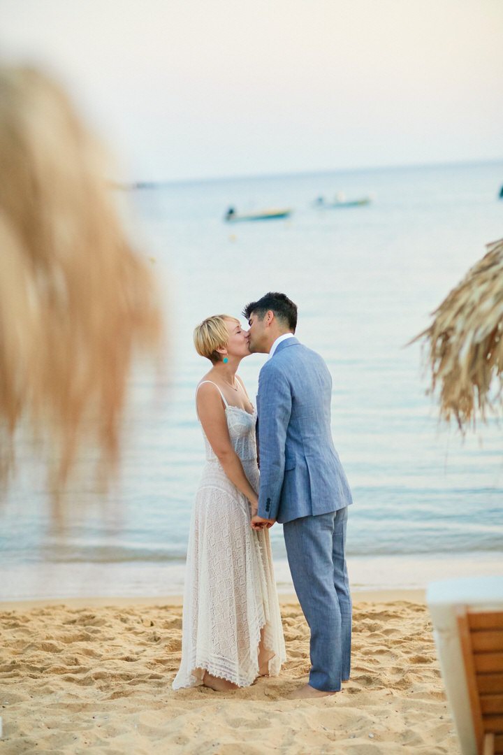 Beautiful Beach Wedding in Greece by Sotiris Tsakanikas