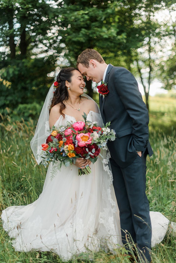 Tiana and Jake's Colourful Pennsylvania Farm Wedding by Dawn Derbyshire Photography