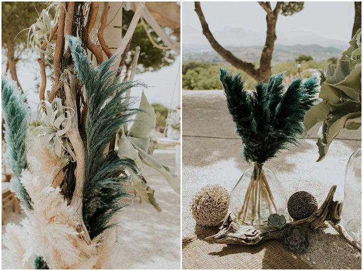 Isabell and Jamie's Stunning Sea Themed Spanish Wedding by El Jardin Del Cabo and Aloha Estudio