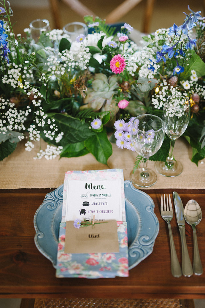 Courtney and Brian's Wild Flowers and Food Trucks Relaxed South African Wedding by Bright Girl