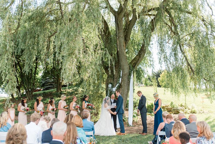 Tiana and Jake's Colourful Pennsylvania Farm Wedding by Dawn Derbyshire Photography