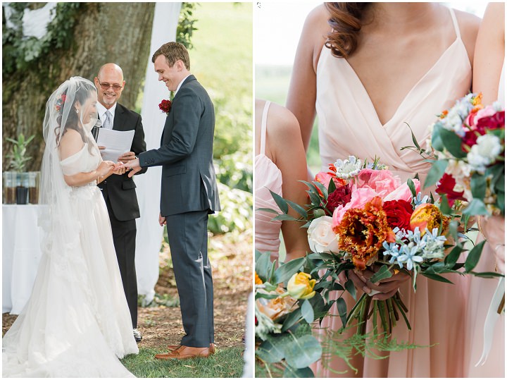 Tiana and Jake's Colourful Pennsylvania Farm Wedding by Dawn Derbyshire Photography