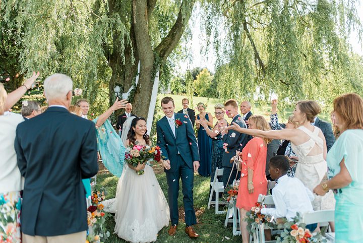 Tiana and Jake's Colourful Pennsylvania Farm Wedding by Dawn Derbyshire Photography