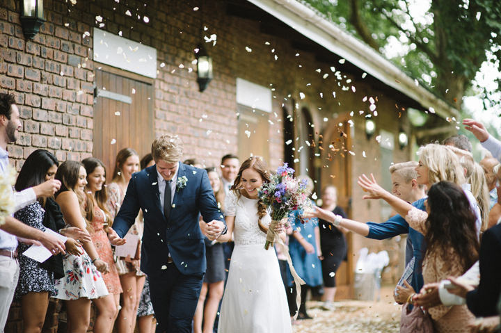 Courtney and Brian's Wild Flowers and Food Trucks Relaxed South African Wedding by Bright Girl