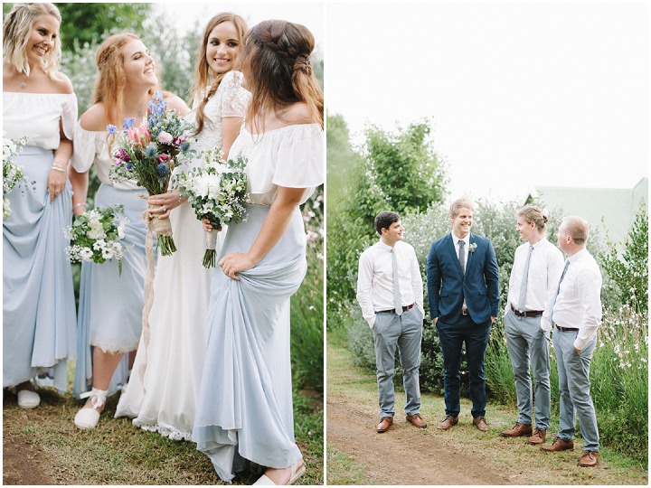 Courtney and Brian's Wild Flowers and Food Trucks Relaxed South African Wedding by Bright Girl