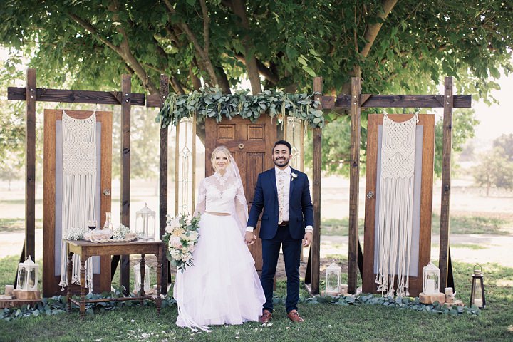Emma and Zachary Bohemian Rustic Farm Wedding in California by Sarah Seashell Photography