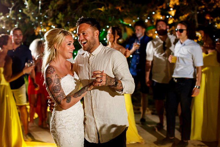 Leah and Sam's Sunny and Bright Ibiza Beach Wedding by Shane Webber
