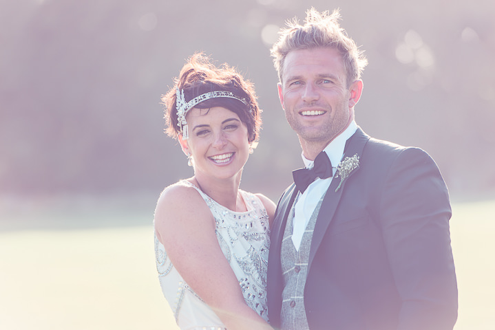 Chris and Charlotte's 'Don't Tell The Bride' Giant Inflatable Obstacle Course Meets Stylish 1920's Wedding by Joanna Cleeve